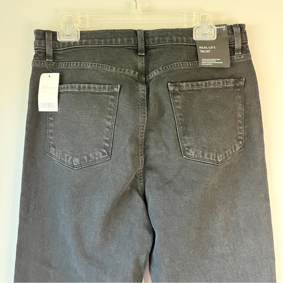 J Brand Jules Undercover Destruct Black Raw Hem Ankle Jeans - Picture 8 of 11